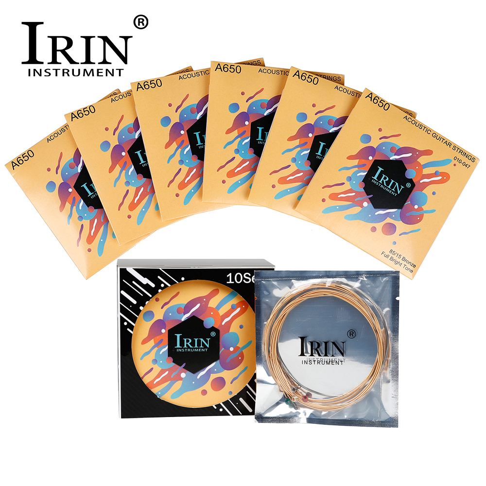 Musical Instrument With Strings - IRIN 10 Sets Guitar Strings 1-6