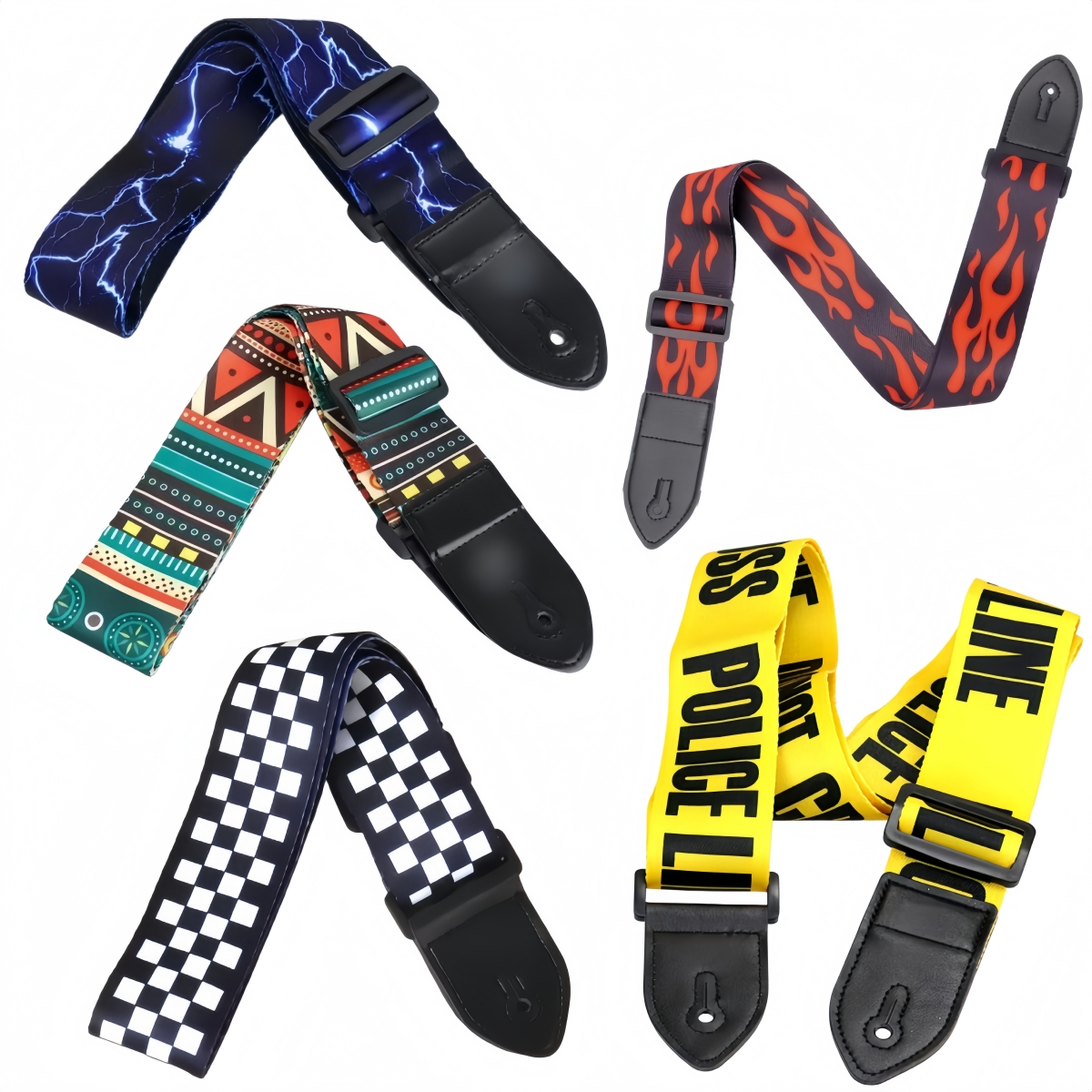 Musical Instrument Bass - Miwayer 1pc Adjustable Shoulder Strap Artistic