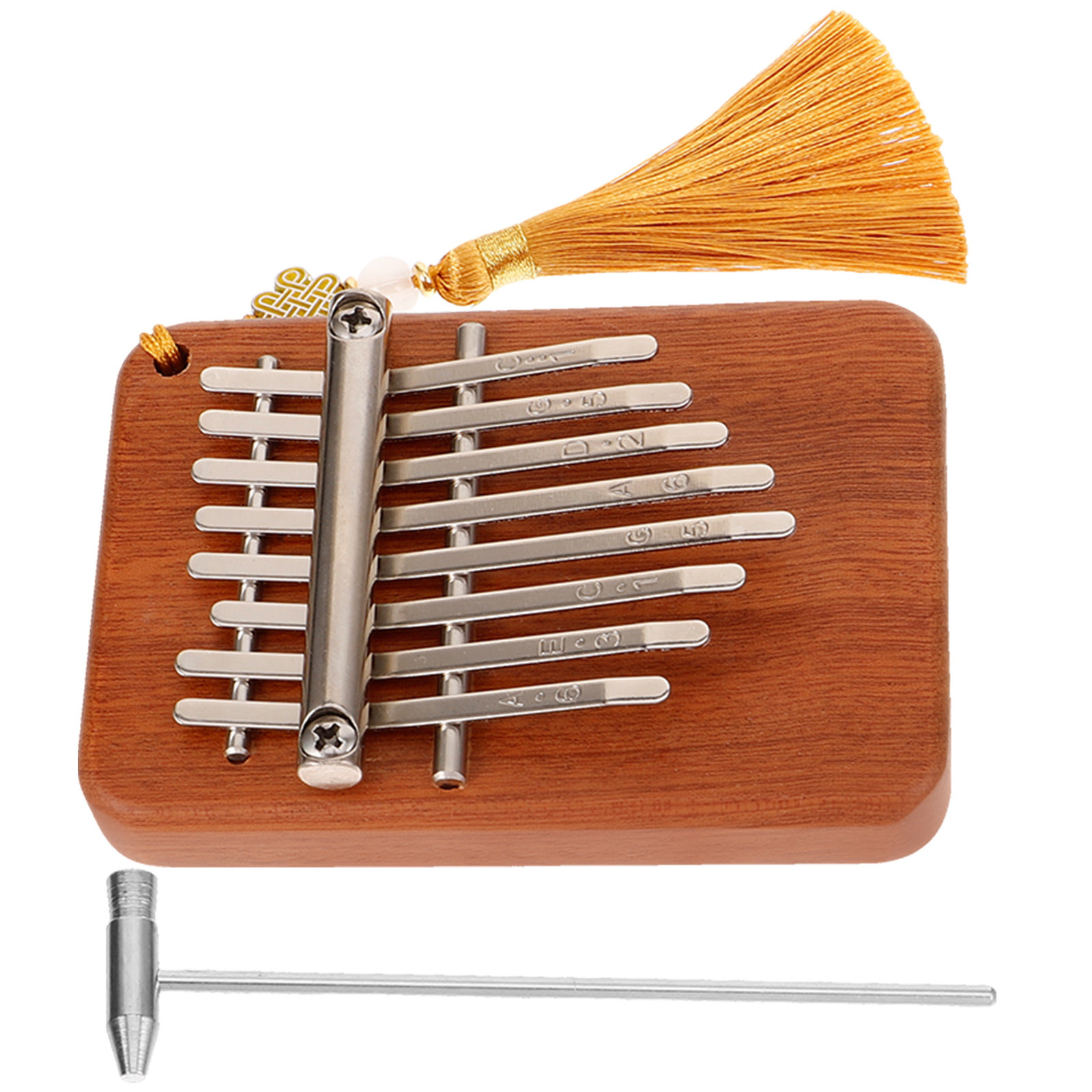 Musical Instrument Kids - Finger Piano Kalimba 17-Key Wooden Thumb