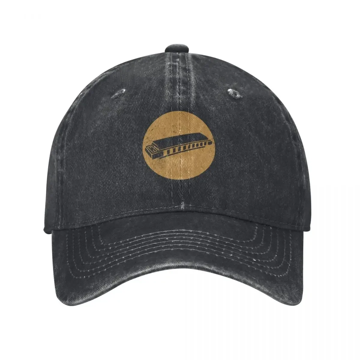 Musical Instrument Brands - Vintage Harmonica Musical Instrument Baseball Cap