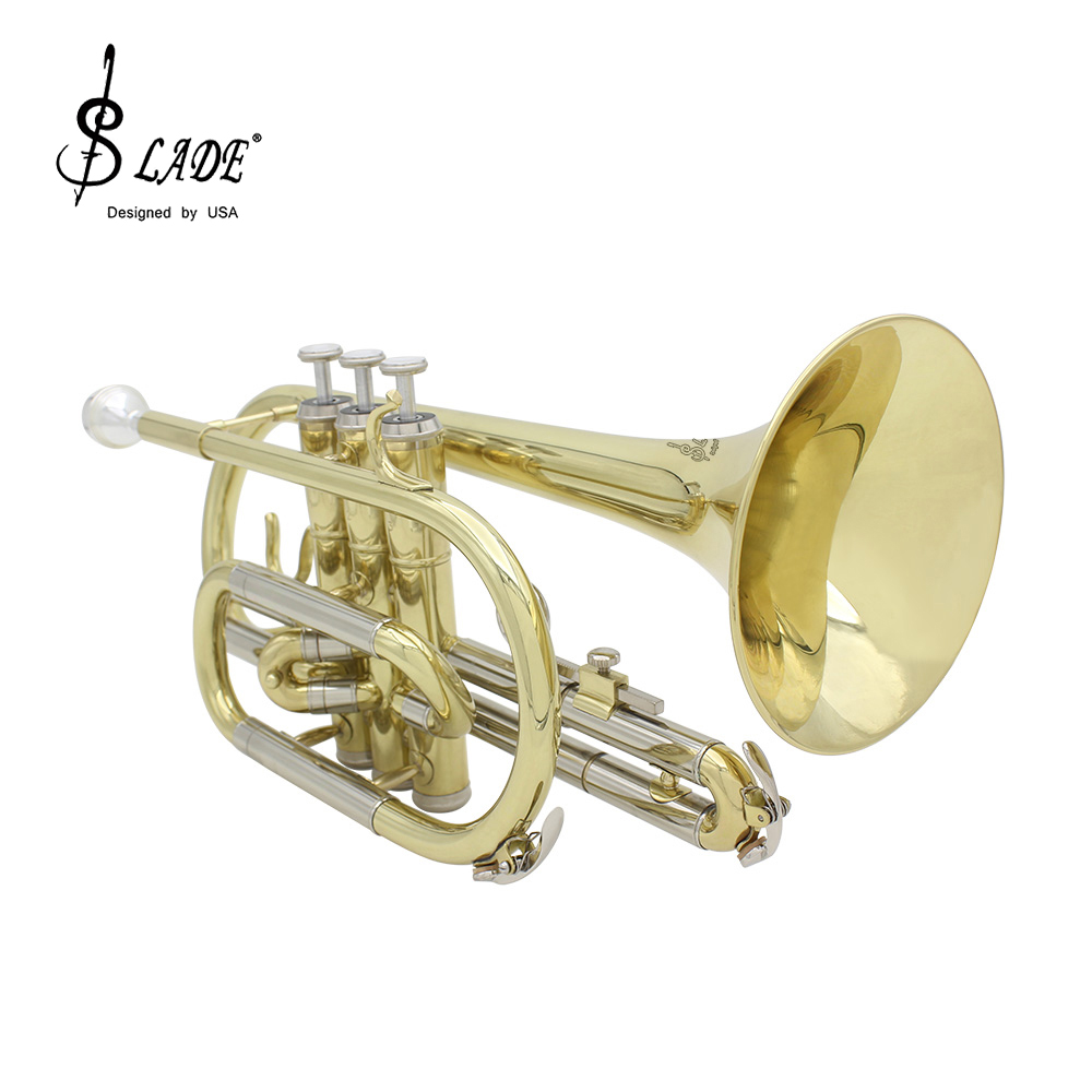 Musical Instrument Cornet - SLADE Bb B-flat Cornet Brass Body