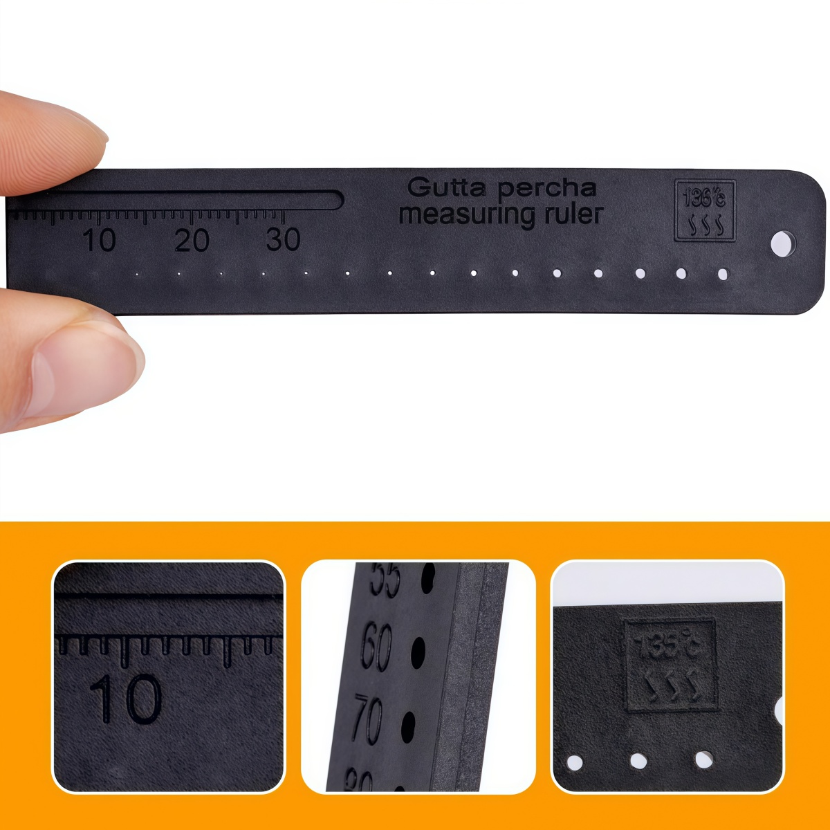 1 Dental Endo Ruler Dental Gau – Musical Instrument Vector Bewertung und Preis