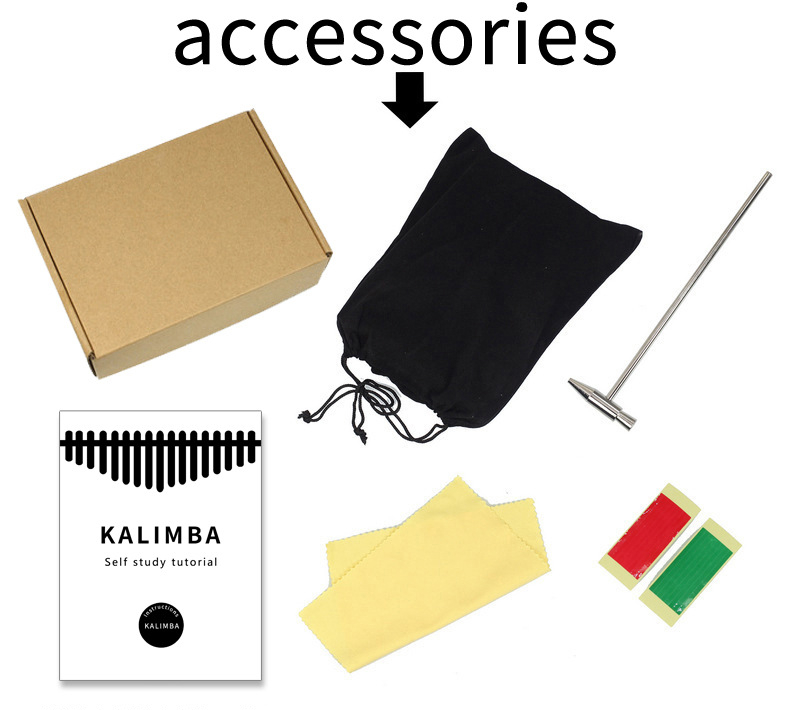 Colorful 21 Key Kalimba Kids C – Musical Instrument Kids Bewertung und Preis