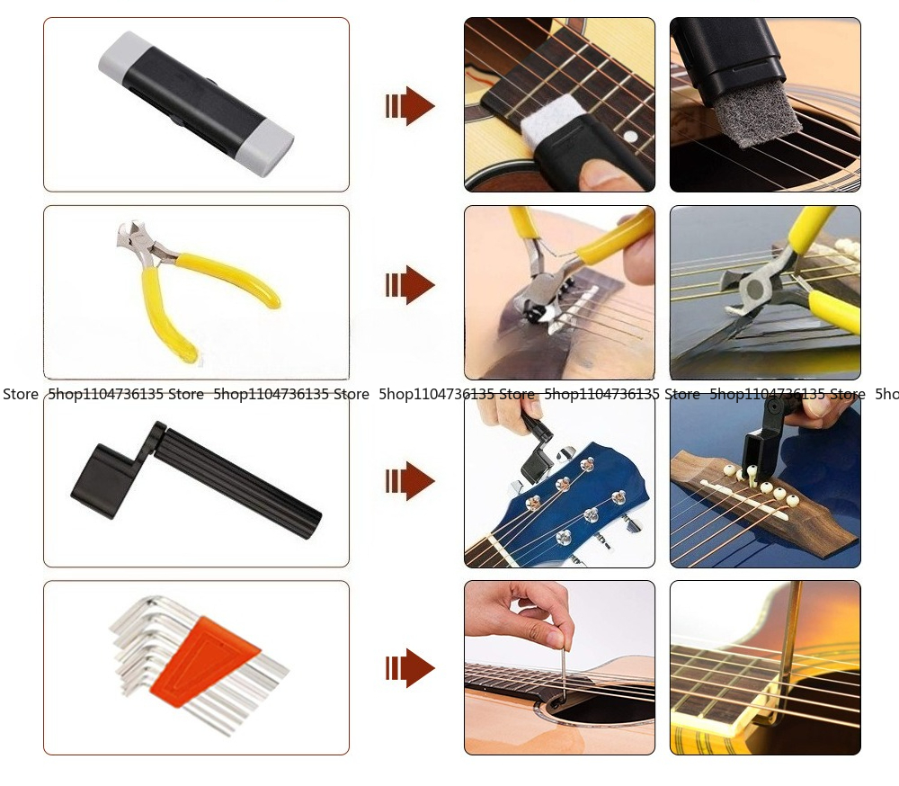 Guitar Kit Set, Musical Instru – Musical Instrument With Strings Bewertung und Preis