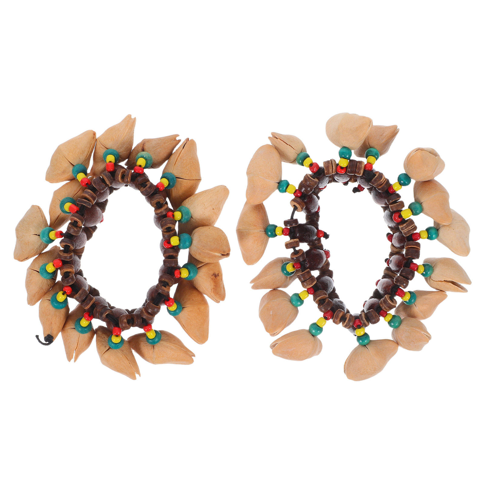 2Pcs African Tribal Style Nut  – Musical Instrument Djembe Bewertung und Preis