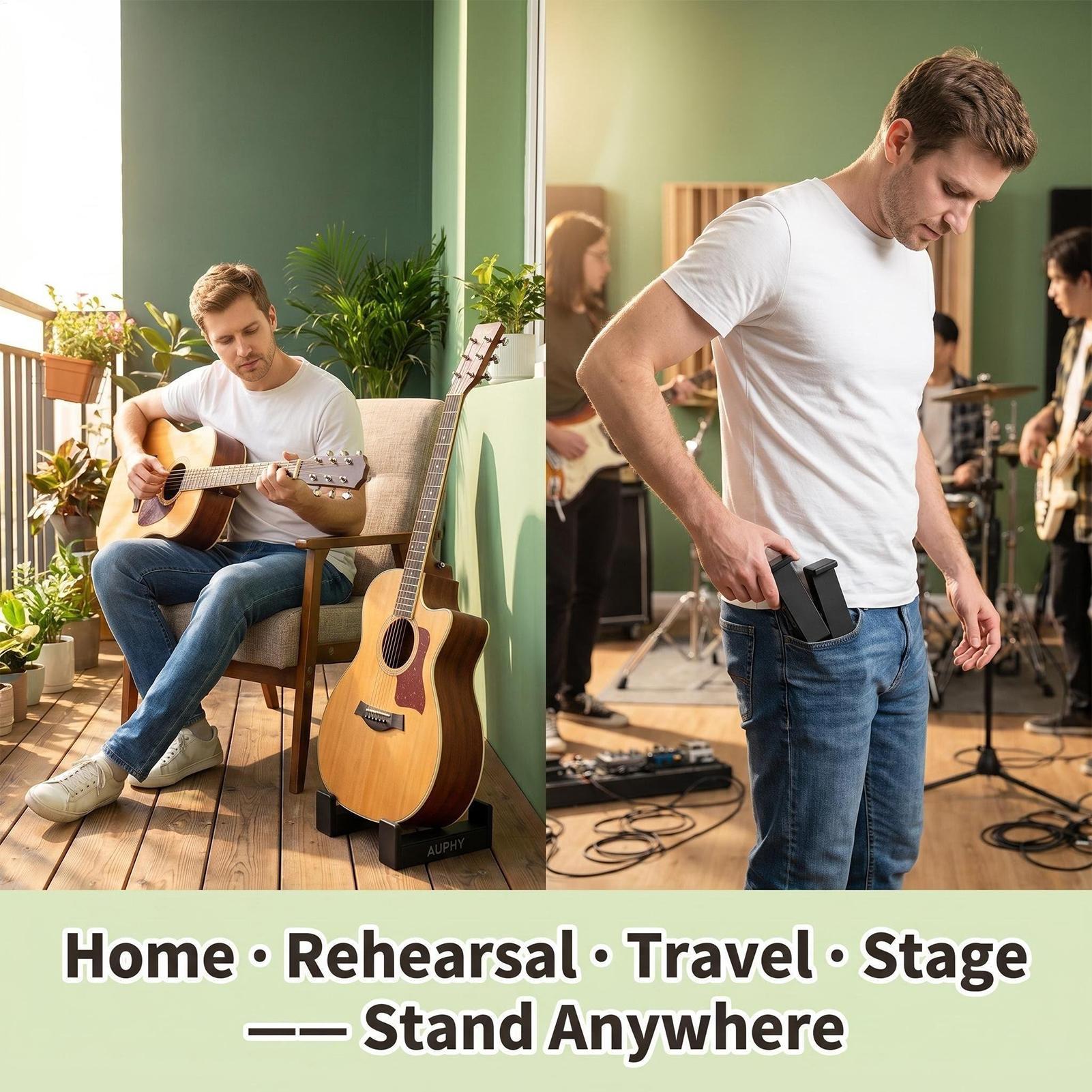 Acoustic Guitar Stand Portable – Musical Instrument Bass Bewertung und Preis