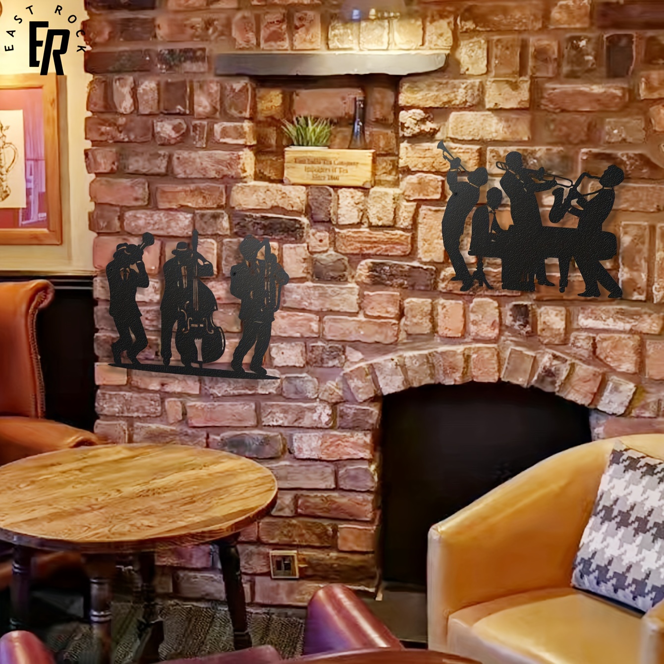 Metal Musician Silhouette Wall – Musical Instrument Groups Bewertung und Preis