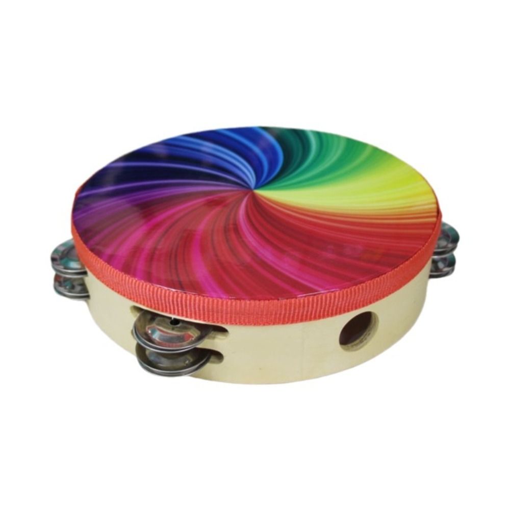 Double Row Jingles Hand Drum D – Musical Instrument With Hand Bewertung und Preis
