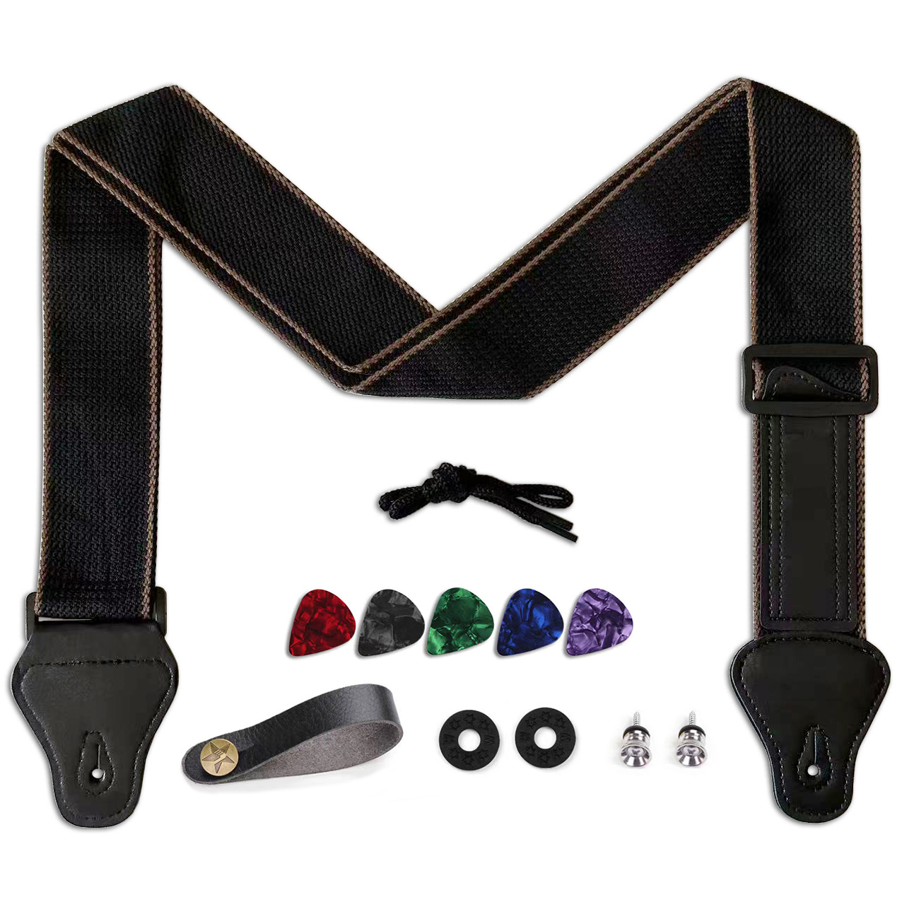 11Pcs Guitar Strap for Acousti – Musical Instrument Bass Bewertung und Preis