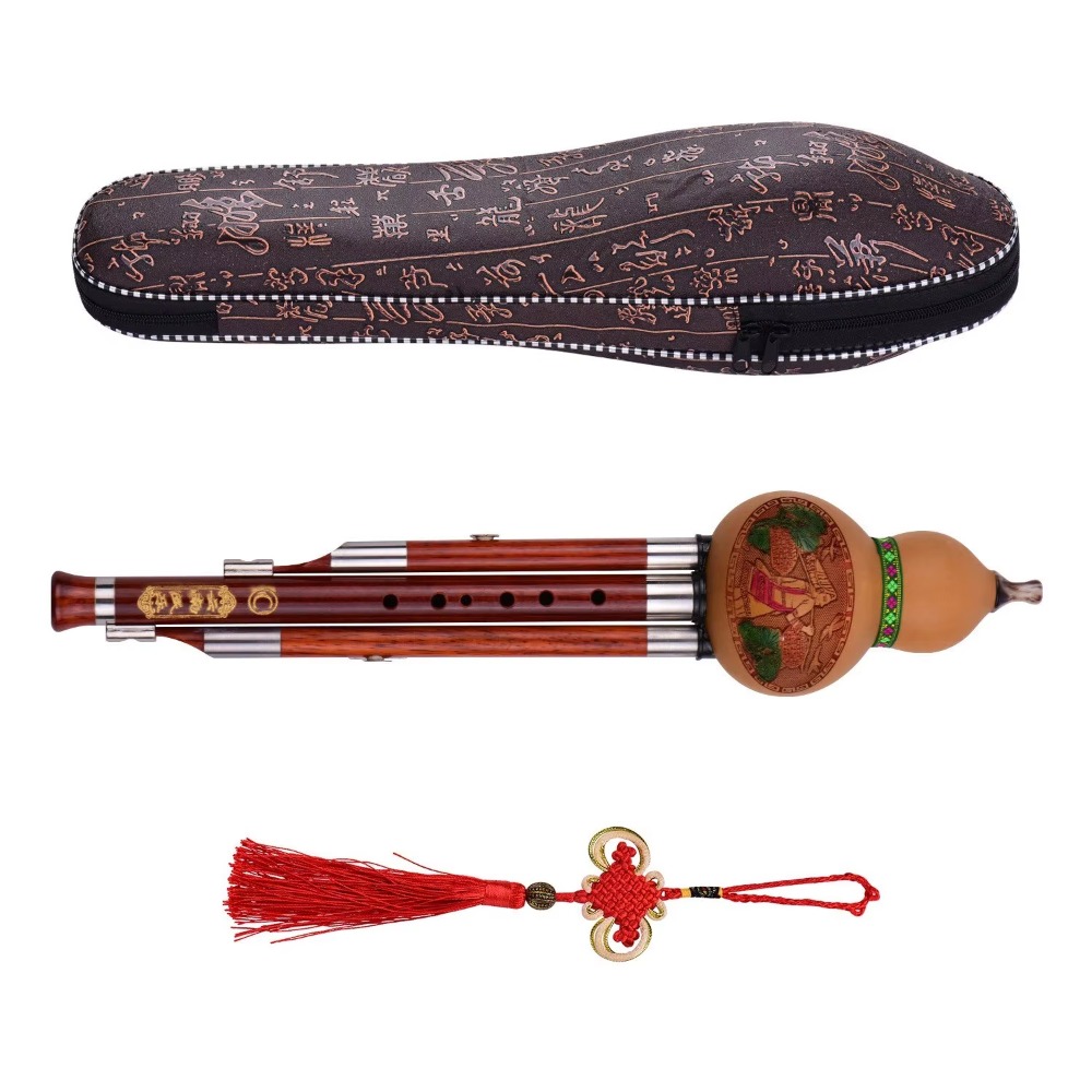 3-Tone C Key Hulusi Gourd Flut – Musical Instrument In Chinese Bewertung und Preis