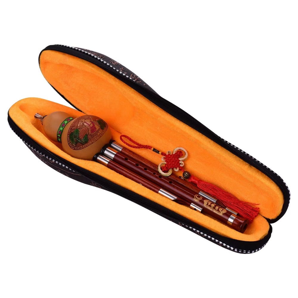 3-Tone C Key Hulusi Gourd Flut – Musical Instrument In Chinese Bewertung und Preis