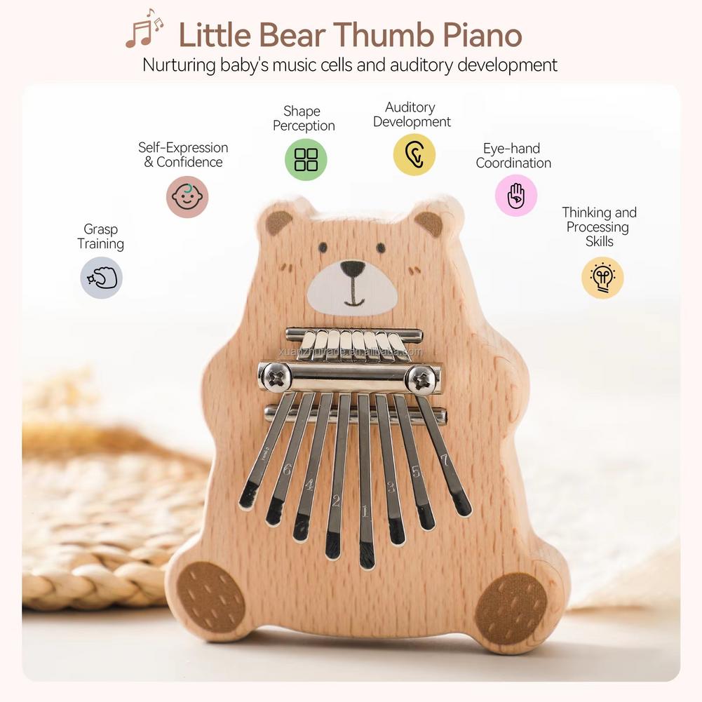 8 Key Mini Kalimba Portable Th – Musical Instrument Kids Bewertung und Preis