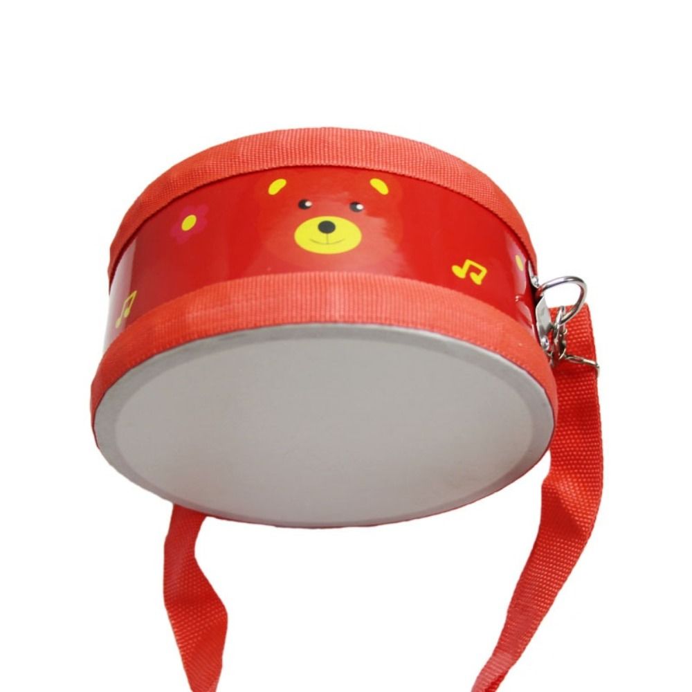 Wooden Children's Drum Double  – Musical Instrument With Hand Bewertung und Preis