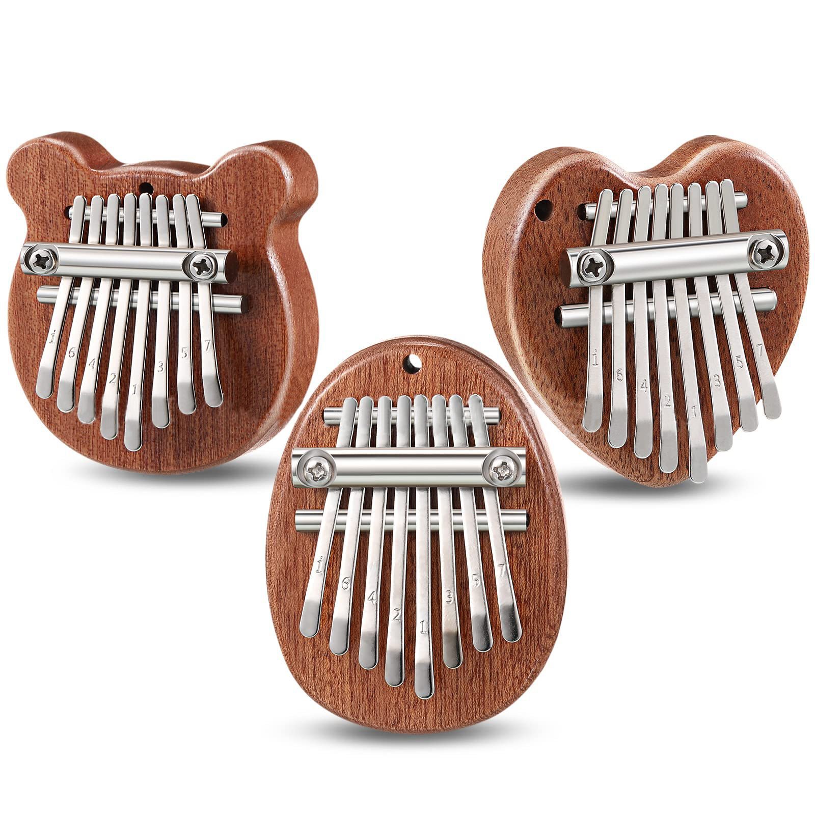 8 Keys Mini Kalimba Wooden Thu – Musical Instrument Kids Bewertung und Preis
