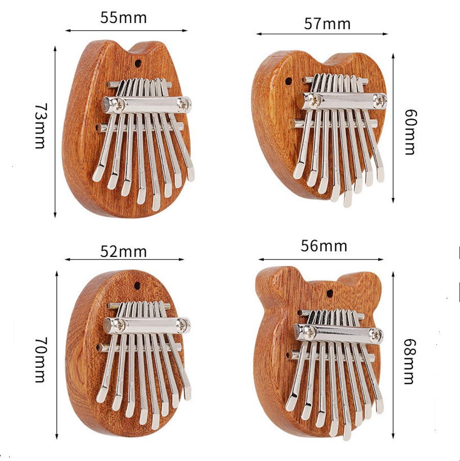 8 Keys Mini Kalimba Wooden Thu – Musical Instrument Kids Bewertung und Preis