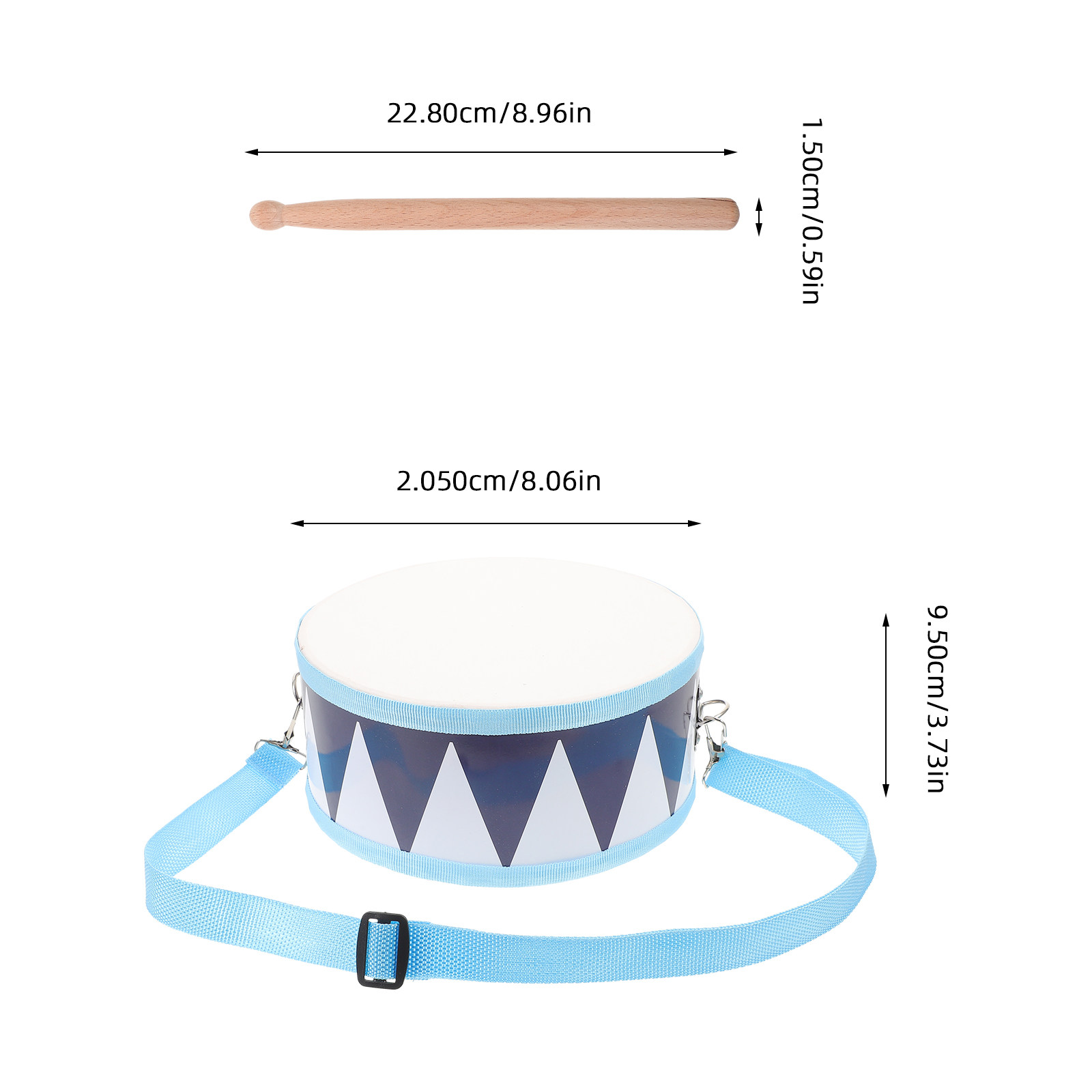 1Set Kids Snare Drum Wood Perc – Musical Instrument Kids Bewertung und Preis