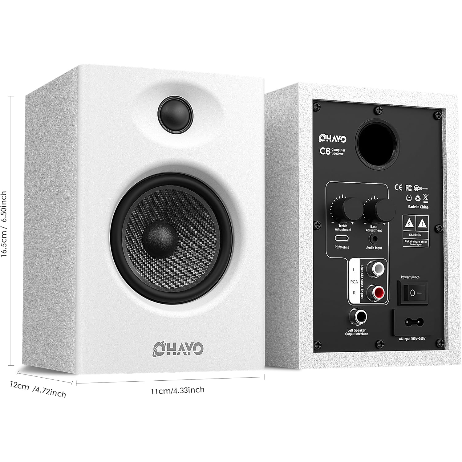 OHAYO 60W Computer Speakers fo – Musical Instrument Vector Bewertung und Preis