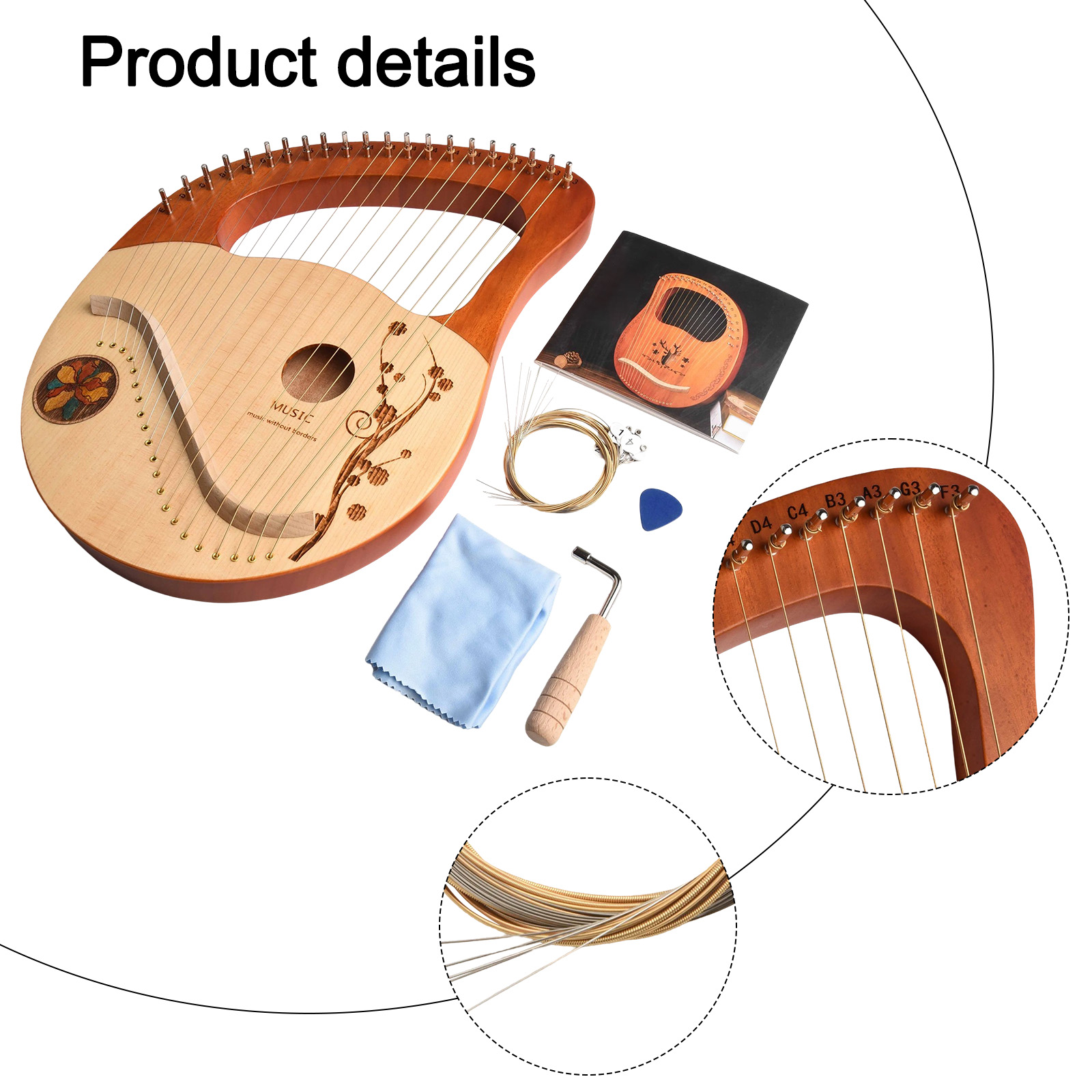 Music Instrument Lyre Lyre Lyr – Musical Instrument Brands Bewertung und Preis