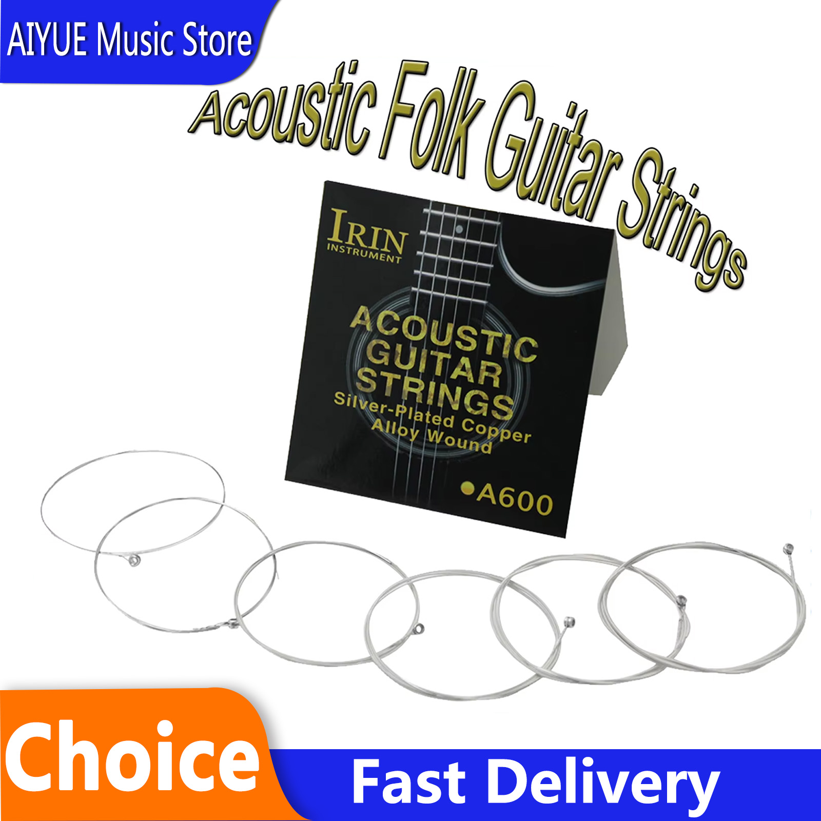 IRIN A600 Acoustic Folk Guitar – Musical Instrument With Strings Bewertung und Preis
