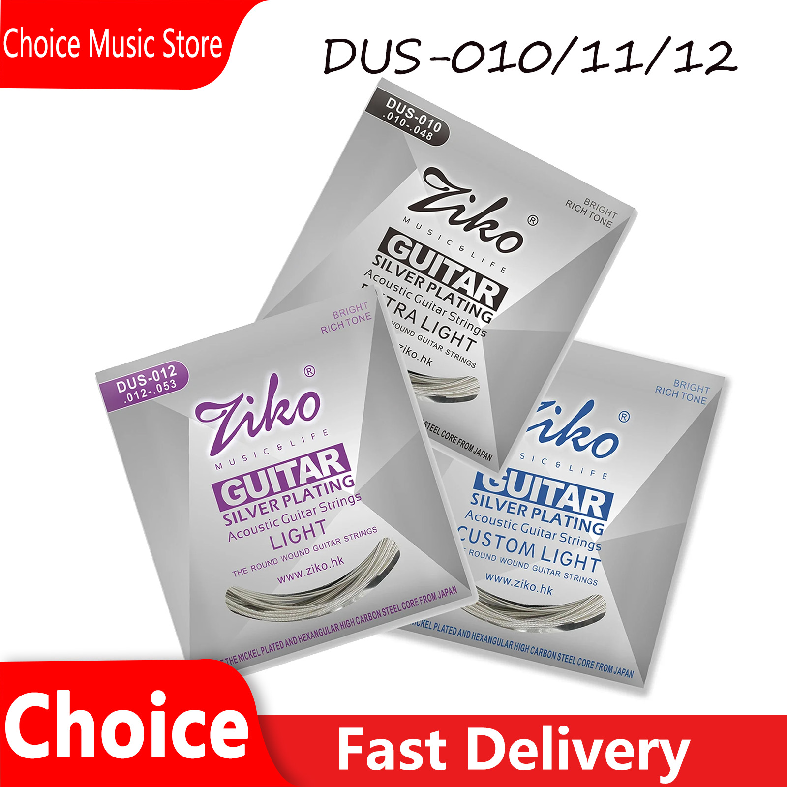 Ziko Acoustic Guitar Strings S – Musical Instrument With Strings Bewertung und Preis