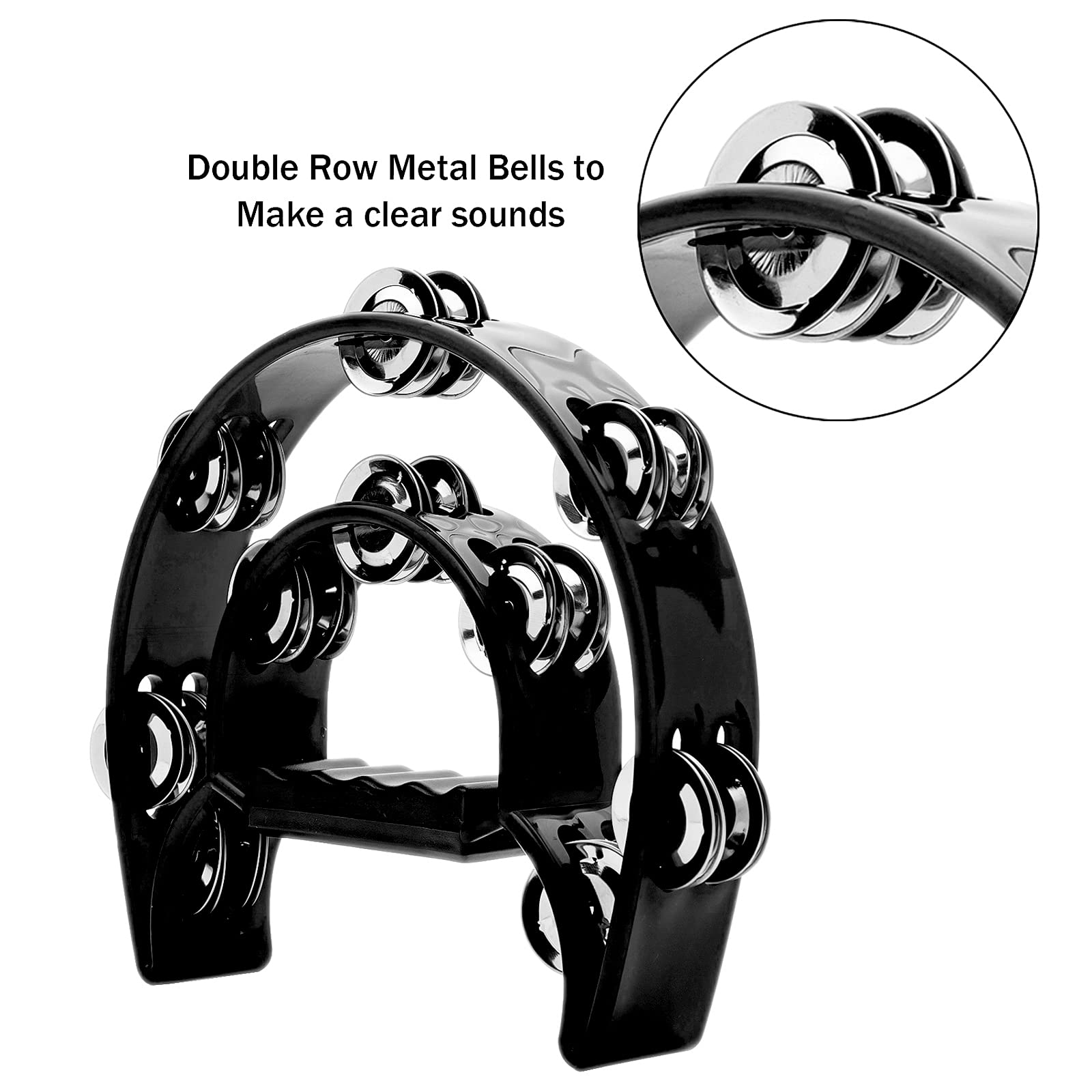 Tambourine Double Row Metal Ji – Musical Instrument Kids Bewertung und Preis