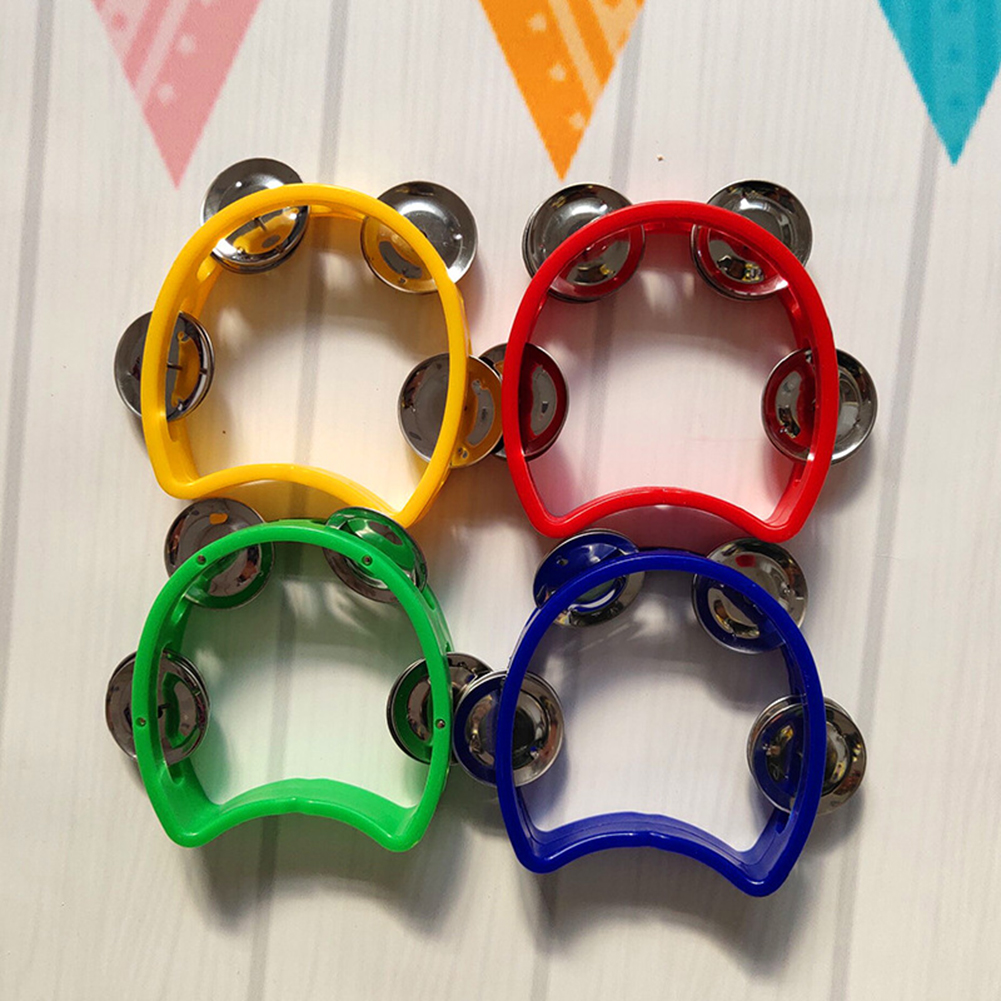 4pcs Tambourine Jingles Rattle – Musical Instrument Kids Bewertung und Preis