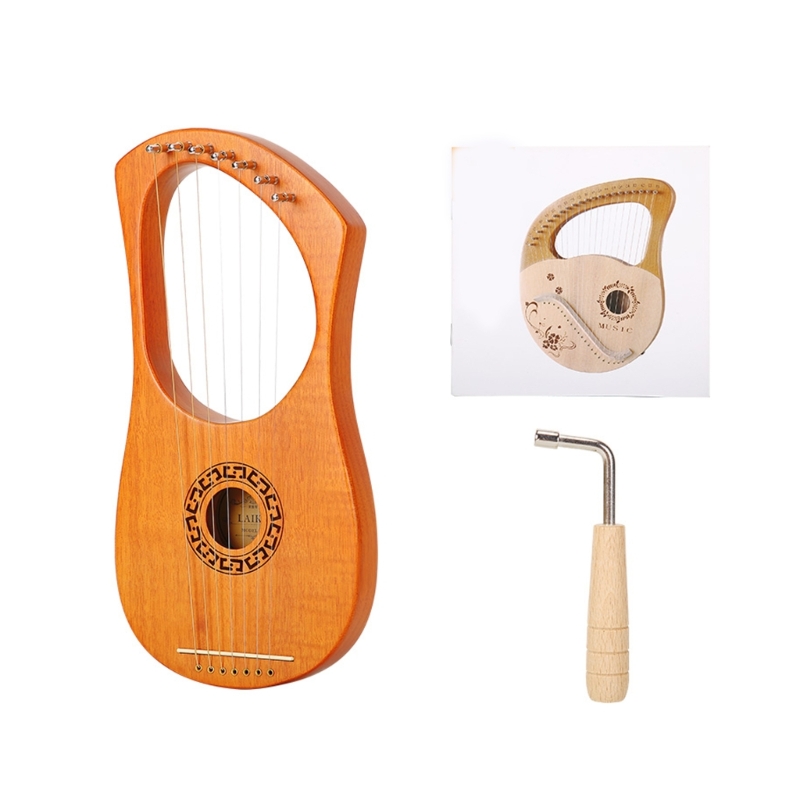 Multipurpose 7 String Lyre Har – Musical Instrument Groups Bewertung und Preis
