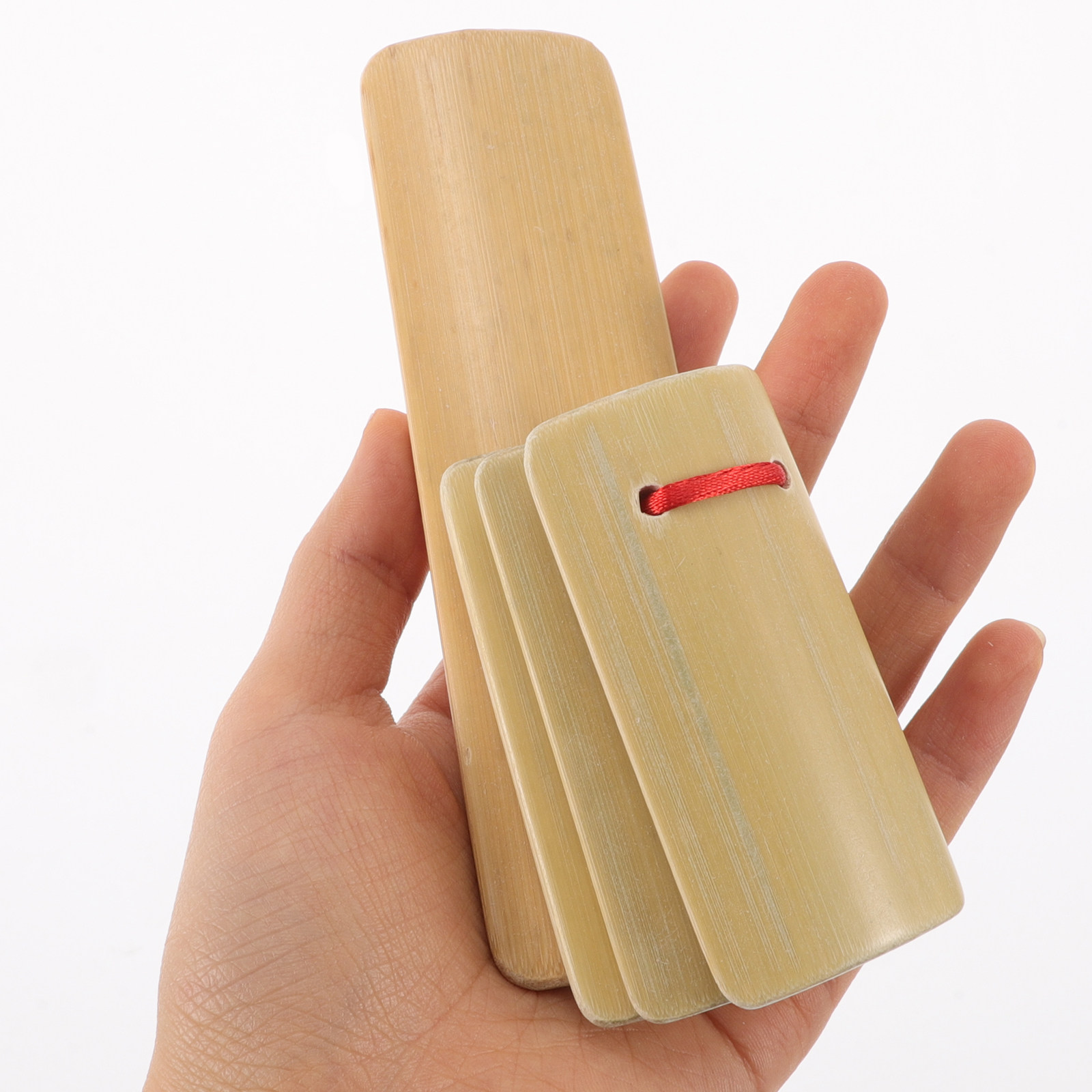 4Pcs Bamboo Clappers Kids Kuai – Musical Instrument In Chinese Bewertung und Preis