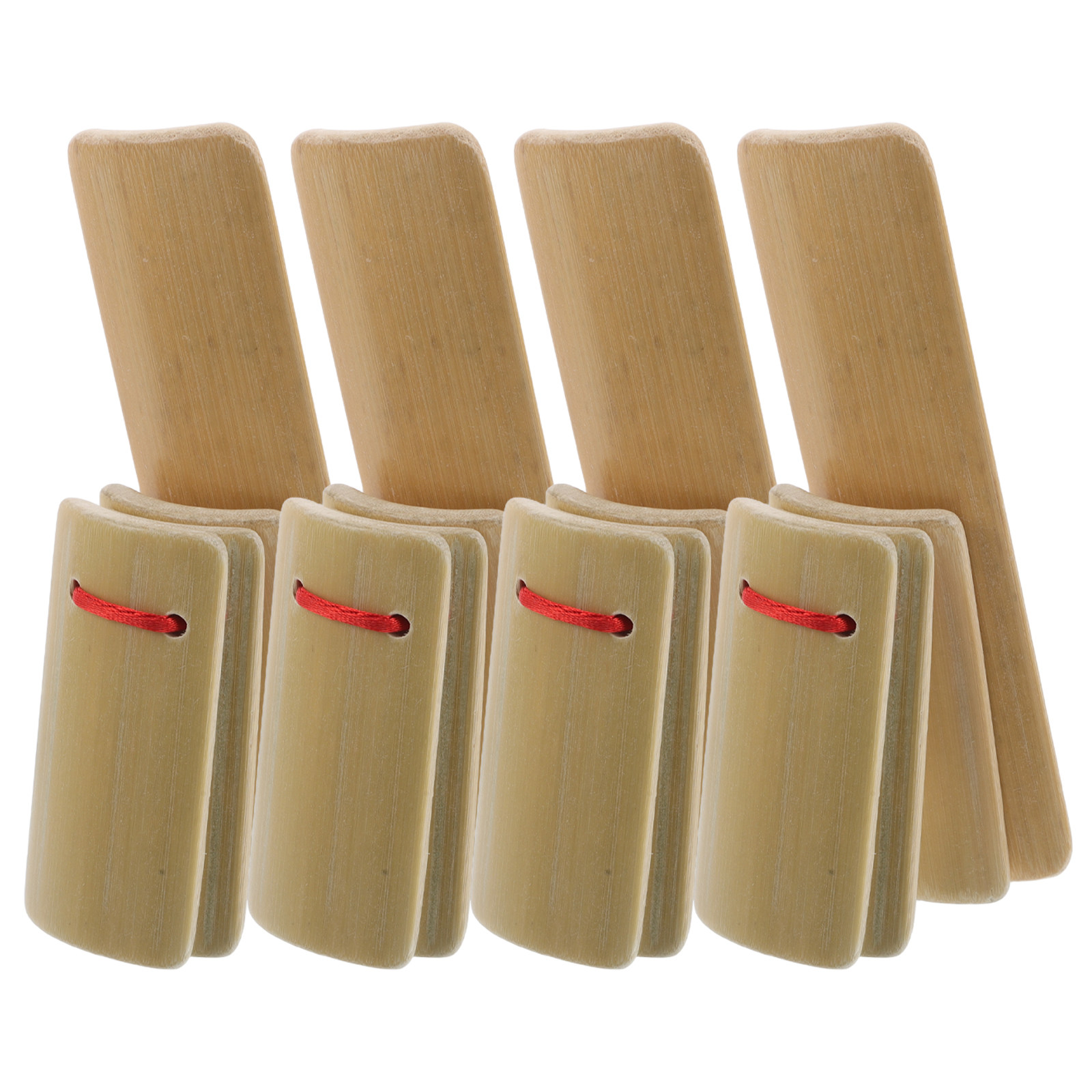 4Pcs Bamboo Clappers Kids Kuai – Musical Instrument In Chinese Bewertung und Preis