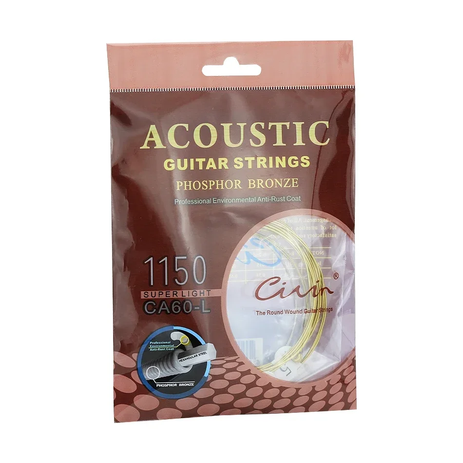 Gearlly 10 Sets Acoustic Guita – Musical Instrument With Strings Bewertung und Preis