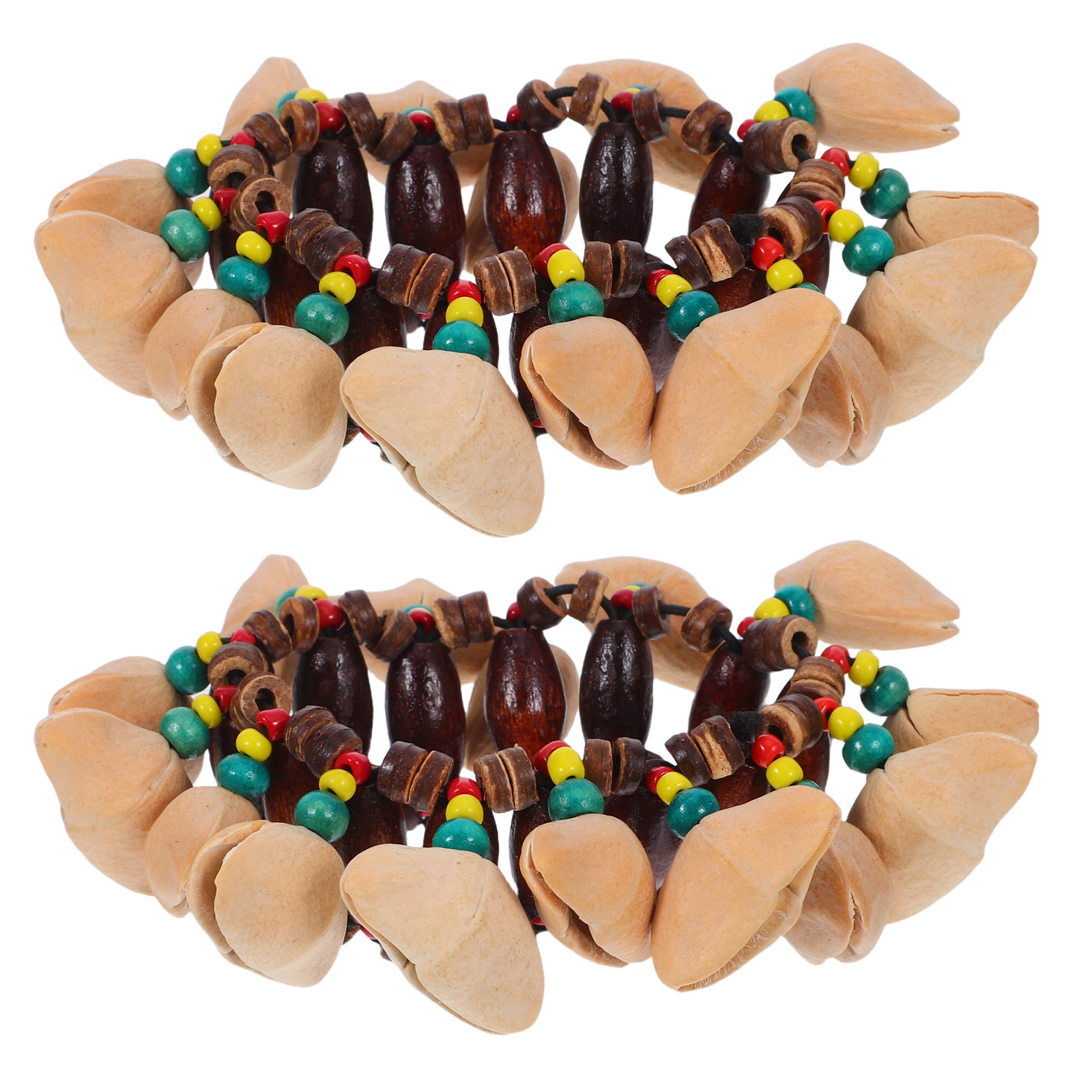 2Pcs African Tribal Style Nut  – Musical Instrument Djembe Bewertung und Preis