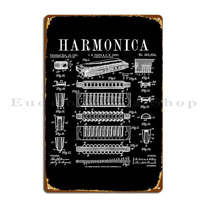 Harmonica Player Mouth Organ M – Musical Instrument Sign Bewertung und Preis