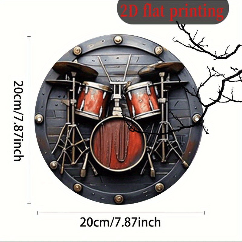 2D Flat, 1pc, 20.32x20.32 cm 2 – Musical Instrument Sign Bewertung und Preis