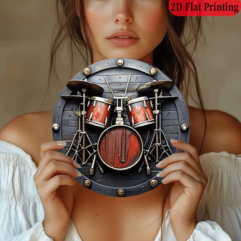 2D Flat, 1pc, 20.32x20.32 cm 2 – Musical Instrument Sign Bewertung und Preis