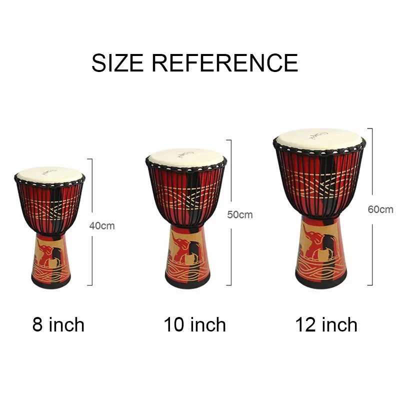 Adult Size12 Inch African Djem – Musical Instrument Djembe Bewertung und Preis