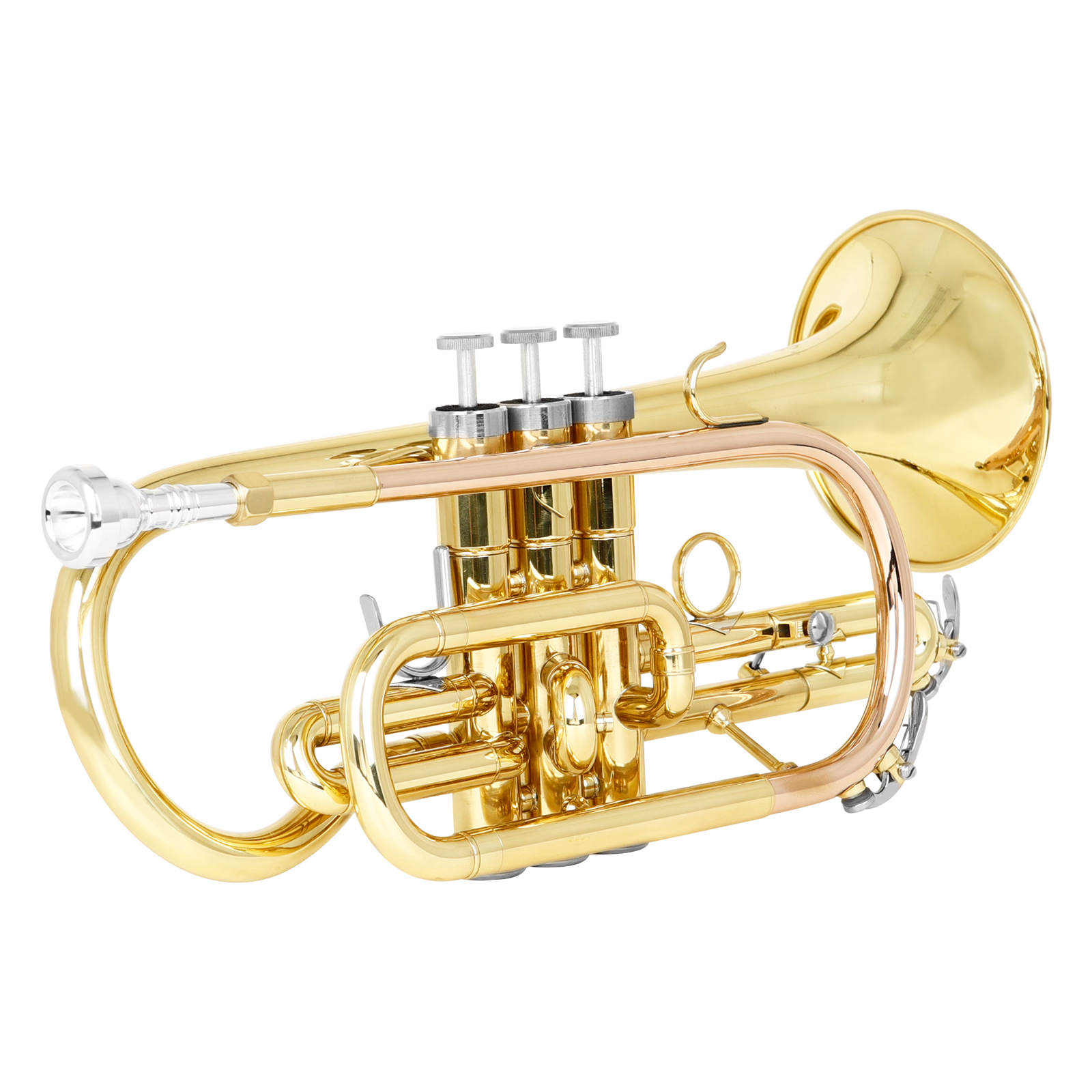 SLADE LDS830 Bb Cornet Gold Pl – Musical Instrument Cornet Bewertung und Preis