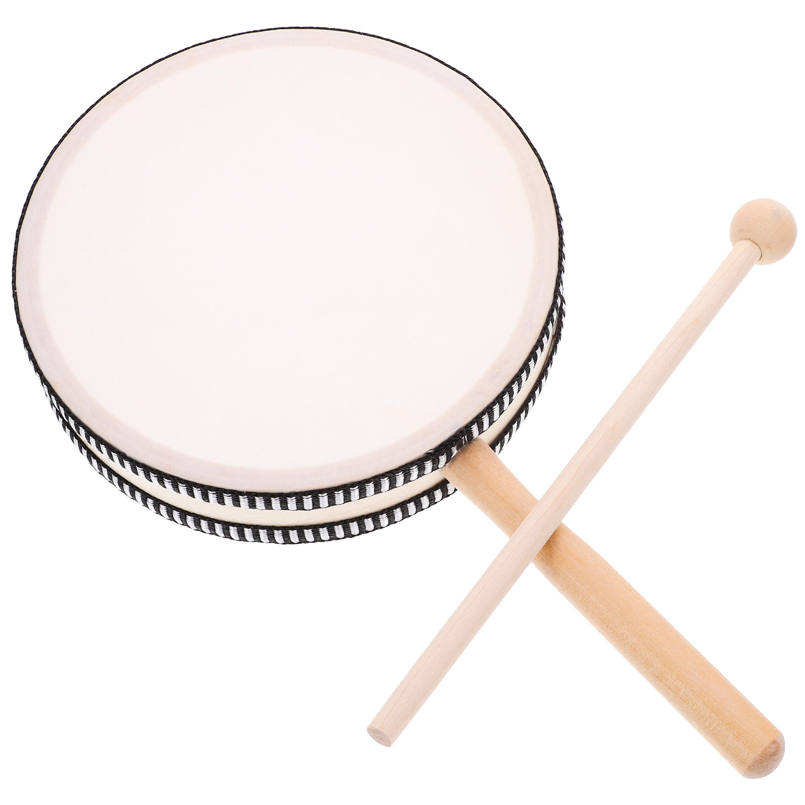 1Set Hand Drum Compact Wooden  – Musical Instrument With Hand Bewertung und Preis