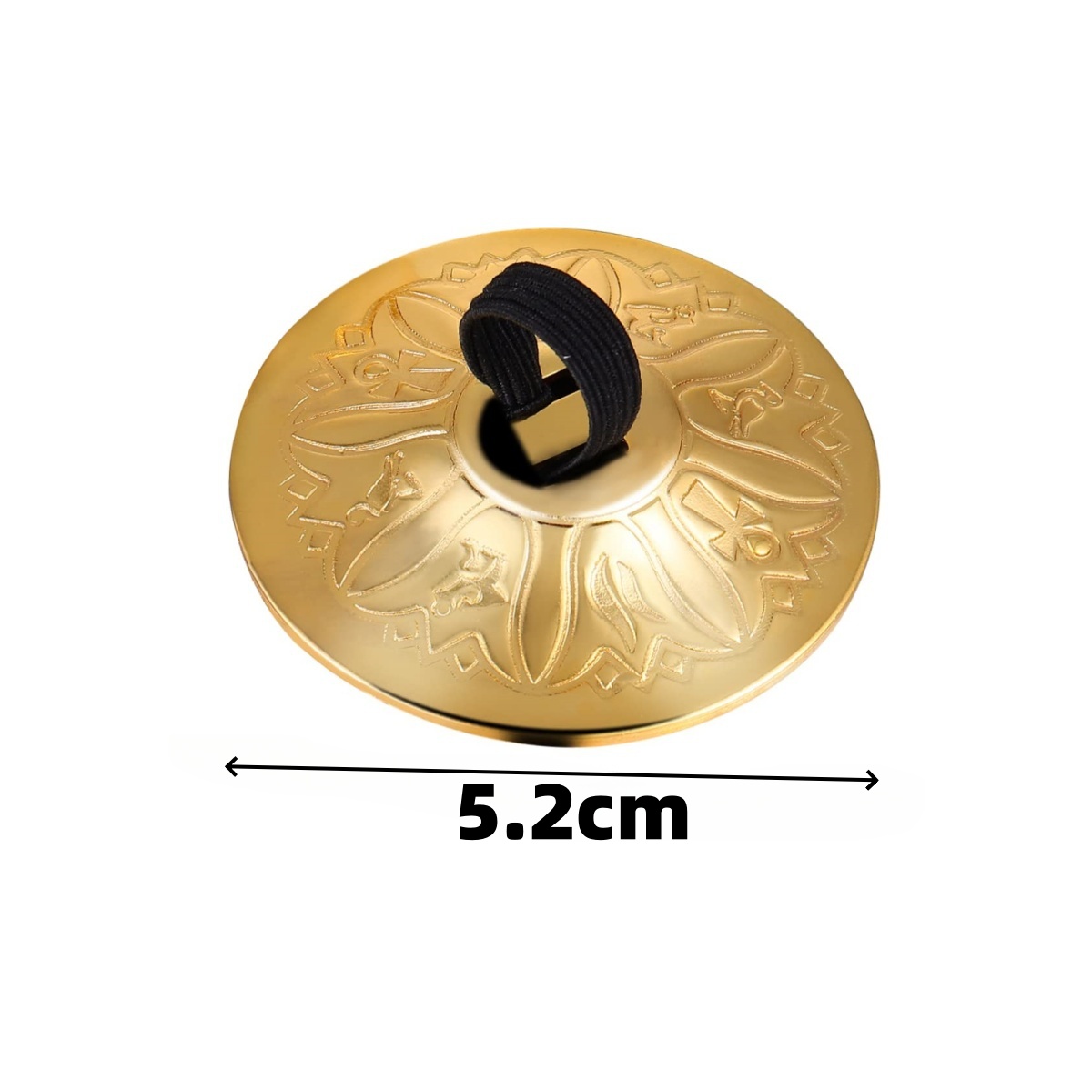4PCS Mini Copper Finger Cymbal – Musical Instrument With Hand Bewertung und Preis