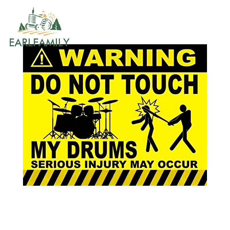 EARLFAMILY Do Not Touch My Dru – Musical Instrument Sign Bewertung und Preis