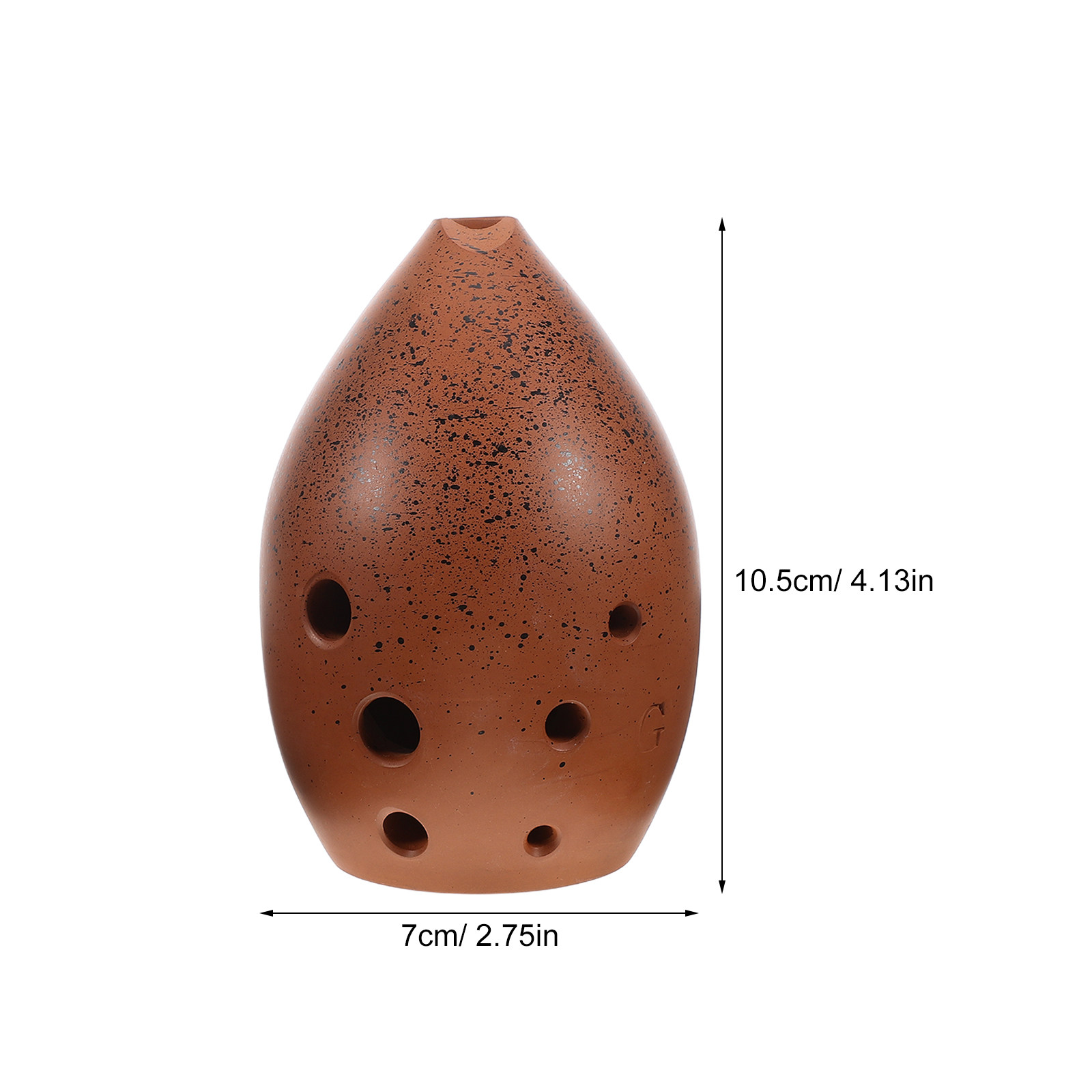 Ceramic Ocarina Flute 8 Hole C – Musical Instrument In Chinese Bewertung und Preis