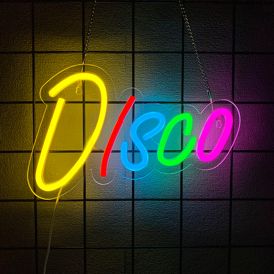 Disco Club Neon Sign For Wall  – Musical Instrument Sign Bewertung und Preis