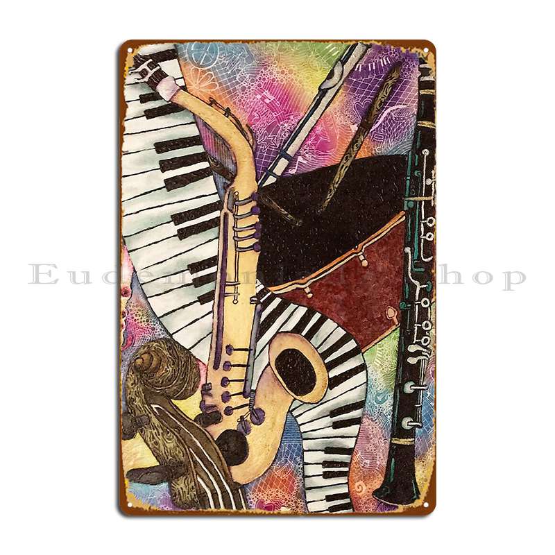 Musical Instruments Metal Plaq – Musical Instrument Sign Bewertung und Preis