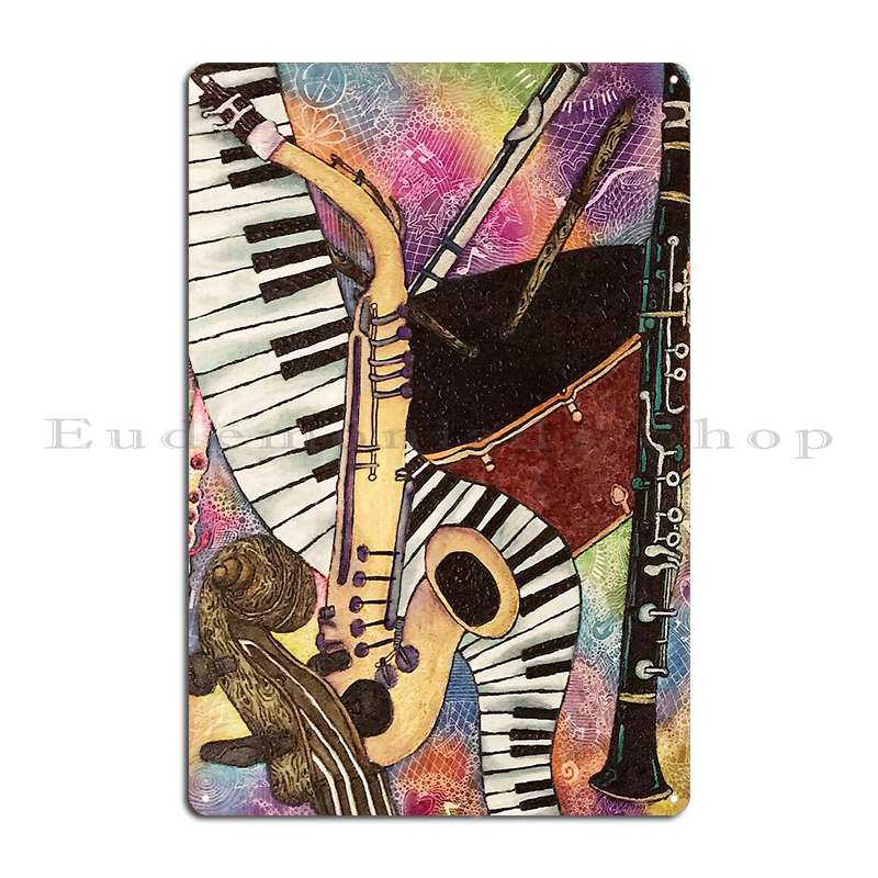 Musical Instruments Metal Plaq – Musical Instrument Sign Bewertung und Preis
