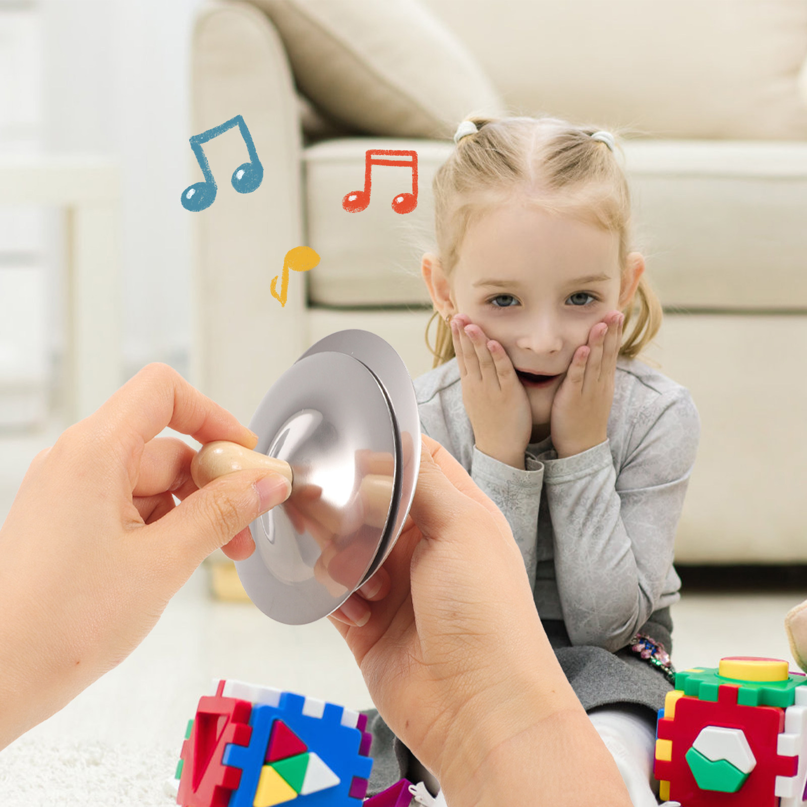 2Pcs Kids Mini Cymbal Finger C – Musical Instrument Kids Bewertung und Preis